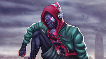 Miles Morales New Art, spiderman, superheroes, artwork, digital-art, art, artstation HD wallpaper