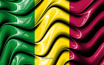 Quindio Flag, , Departments of Colombia, South America, Day of Quindio, Flag of Quindio, 3D art, Quindio, colombian departments, Quindio 3D flag, Colombia HD wallpaper