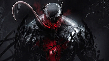 Spider Venom, venom, superheroes HD wallpaper