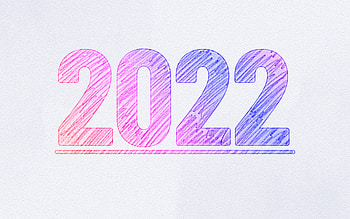 2022 sketch digits, Happy New Year 2022, gray stone backgrounds, 2022 concepts, 3D art, 2022 new year, 2022 on gray background, 2022 year digits HD wallpaper