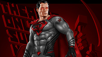 Red Superman , superman, superheroes, artist, artwork, digital-art, behance HD wallpaper