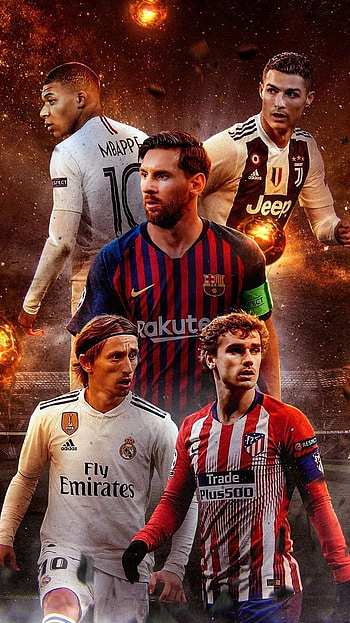 Cool Background Soccer Players , Soccer Legends HD phone wallpaper