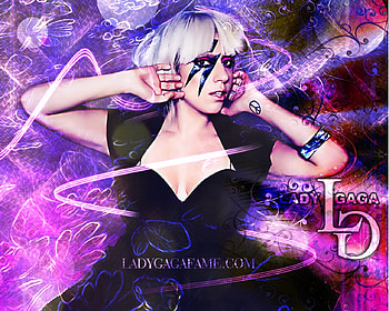 lady_gaga, pink, black, lady-gaga, , dress HD wallpaper