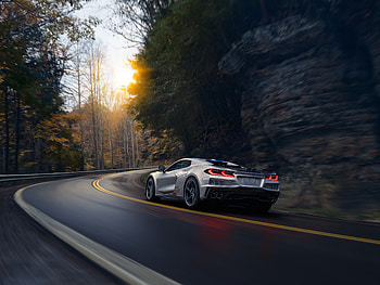 vehicle, Chevrolet Corvette E-Ray HD wallpaper
