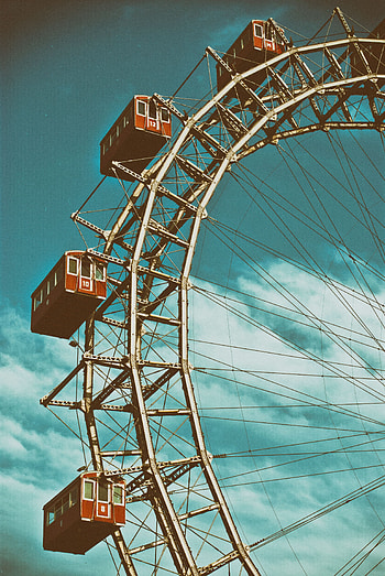 Sky, Miscellanea, Miscellaneous, Ferris Wheel, Attraction HD phone wallpaper