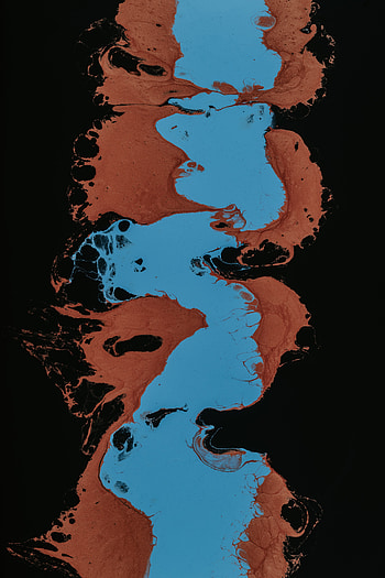 Abstract, Divorces, Paint, Liquid, Stains, Spots, Fluid Art HD phone wallpaper