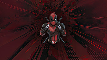 Deadpool Funky, deadpool, superheroes, artwork, art, digital-art HD wallpaper