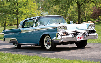 Ford, Cars, Side View, 500, 1959, Fairlane, Skyliner, Retractable, Hardtop HD wallpaper