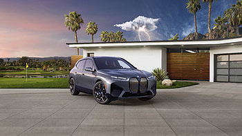 BMW iX, storm, germany HD wallpaper