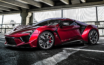 Car, sportscar, supercar, red HD wallpaper