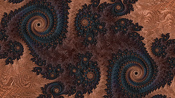 Trippy Psychedelic Fractal, trippy, psychedelic, trance, orange (Color), dark, Abstract, fractal HD wallpaper