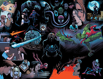 Spider-man, marvel, comics, dark HD wallpaper