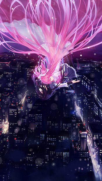 Madoka Magica, Anime, Magical girls, Fantasy HD phone wallpaper