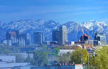 Salt Lake City skyline, Travel nursing jobs, American Mobile HD wallpaper