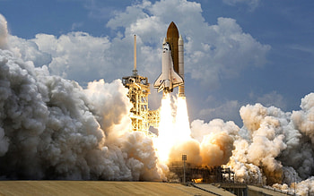 Discovery Lauch, space, discovery, launch, probe HD wallpaper