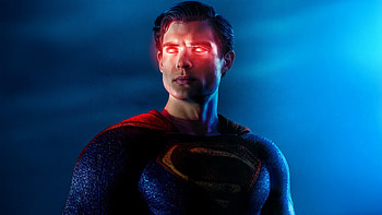 Superman Blue And Red Lightning Strike, superman, superheroes, artwork, digital-art, art, david-corenswet HD wallpaper