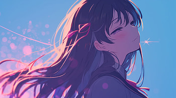 of Mai Sakurajima from Rascal Does Not Dream of Bunny Girl Senpai, Anime, Rascal Does Not Dream of Bunny Girl Senpai, Mai Sakurajima HD wallpaper