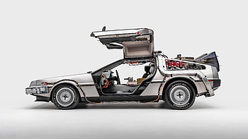 DeLorean DMC-12 Back to the Future HD wallpaper