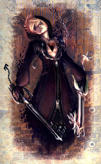 Roxas Kingdom Hearts 358/2 Days, Mobile , Anime board, Gaming HD phone wallpaper