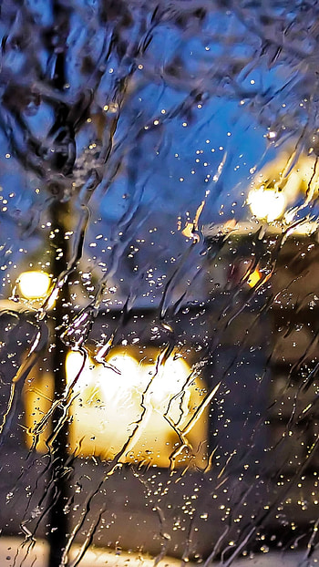 light, window, water drop, graphy, rain HD phone wallpaper