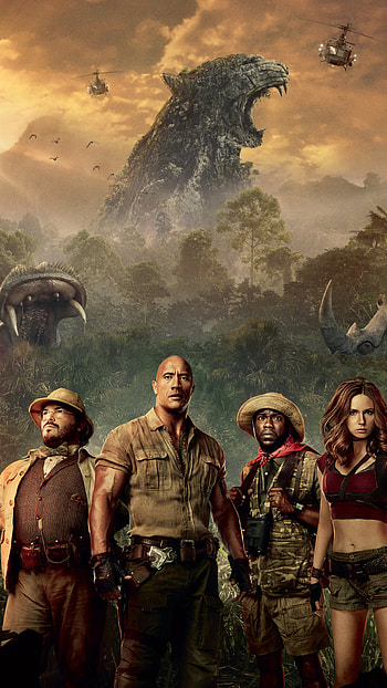 Jumanji films, Welcome to the Jungle, Sony Xperia HD phone wallpaper