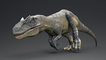 Allosaurus, Characters UE marketplace, Playable dinosaur, In-game experience HD wallpaper
