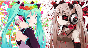 Miku Hatsune & Miku Zatsune, g, s, fdsc, xf, sdsgf, d HD wallpaper