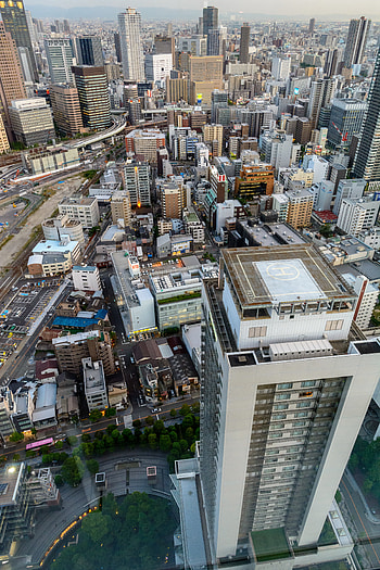 Cities, Roads, City, Skyscraper, Building, View From Above HD phone wallpaper