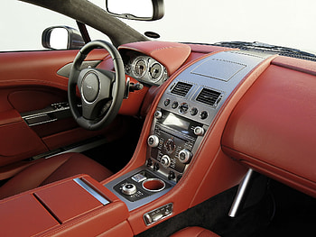 Interior, Aston Martin, Cars, Steering Wheel, Rudder, Salon, Speedometer, 2009, Rapide HD wallpaper