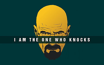 I Am The One Who Knocks, breaking-bad, tv-shows, heisenberg, bottle HD wallpaper