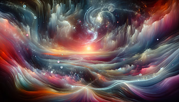 Cosmic Vortex - Mystical Space Art Background, space, nebula, Stars, Abstract, cosmic HD wallpaper