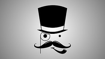 Gentleman, Mustaches HD wallpaper