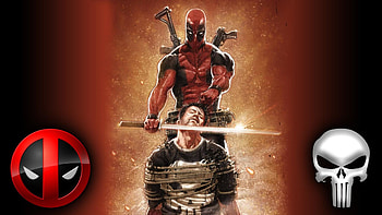 Deadpool Punisher by Badonk on DeviantArt HD wallpaper