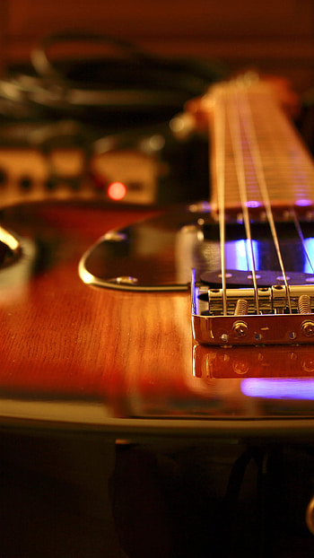 Brown Fender Telecaster, Guitars HD phone wallpaper