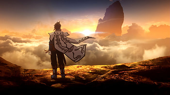 Tales of Zestiria – Epic Sunset Adventure Scene, video game, Tales of Zestiria HD wallpaper