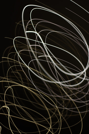 Abstract, Shine, Light, Lines, Long Exposure, Confused, Intricate HD phone wallpaper