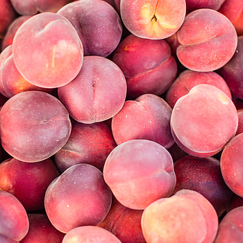 Fruits, Food, Peaches, Ripe HD phone wallpaper