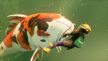 Grounded Game: Koi Pond Encounter, video game, Grounded HD wallpaper