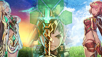 Xenoblade Chronicles 2, Pyra (Xenoblade), Video Game, Mythra (Xenoblade), Rex (Xenoblade) HD wallpaper