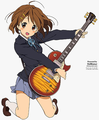 Yui, Guitar, K-ON HD phone wallpaper