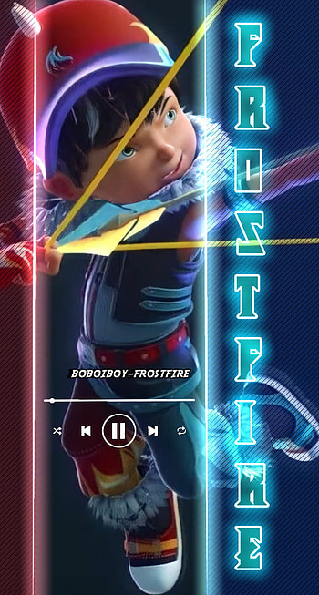 Boboiboy, boboiboy forstfire HD phone wallpaper