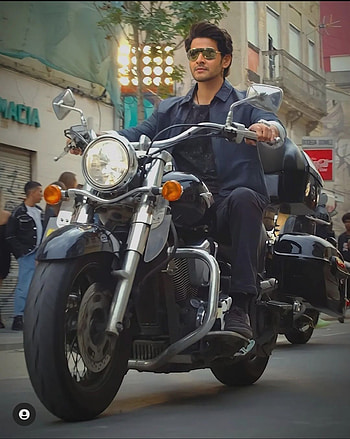 Mahesh babu, motorcycle, indiancinema HD phone wallpaper