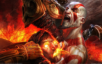 God of War Ares Kratos HD wallpaper