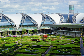 Suvarnabhumi Airport, Bangkok, Thousand wonders HD wallpaper