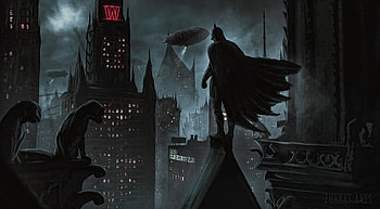 Welcome To The Gotham City, batman, superheroes, artist, artwork, digital-art, artstation HD wallpaper