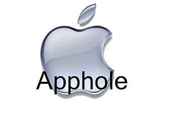 apphole, apple, app HD wallpaper