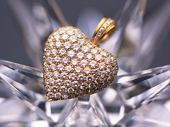 Gold, Miscellanea, Miscellaneous, Heart, Emerald HD wallpaper
