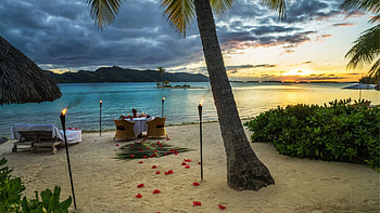 Windows , Bora Bora island, Tropical landscapes, Coastal serenity HD wallpaper
