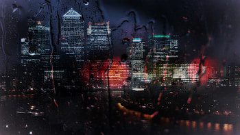 let it rain !, abstract, wp, rain, city HD wallpaper