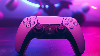 PlayStation 5 Controller – Sleek Gaming Vibes, controller, PlayStation 5 HD wallpaper